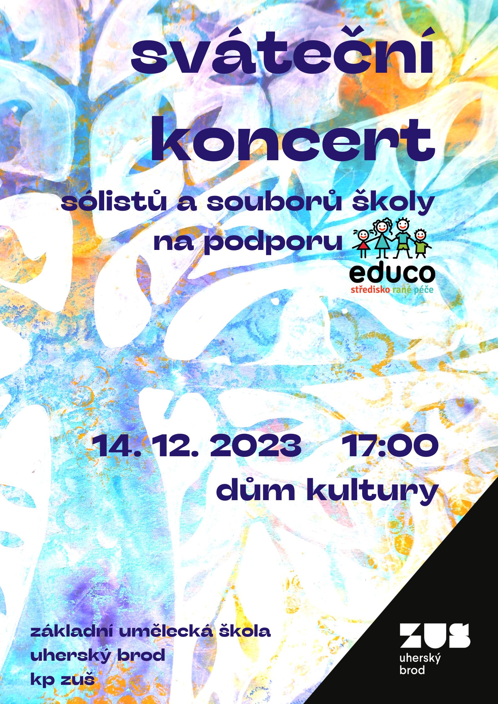 Sváteční koncert - benefice pro EDUCO Zlín